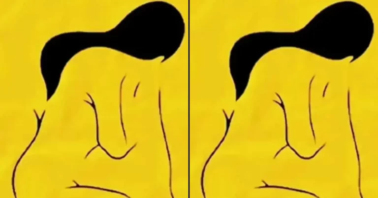 Optical illusion test