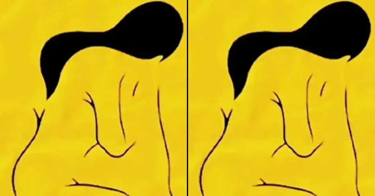 Optical illusion test